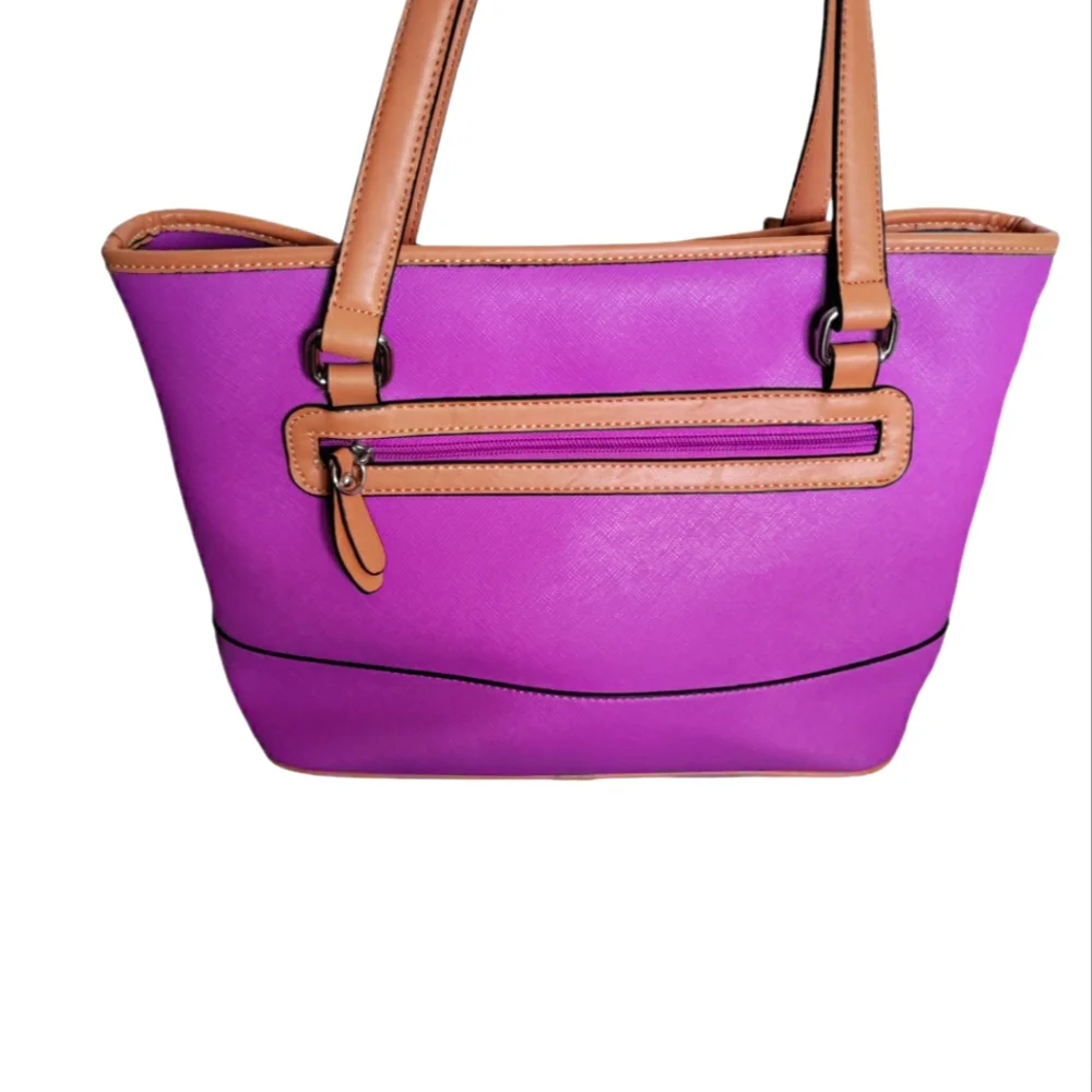Giani Bernini Saffiano double handle shoulder bag - Picture 3 of 5